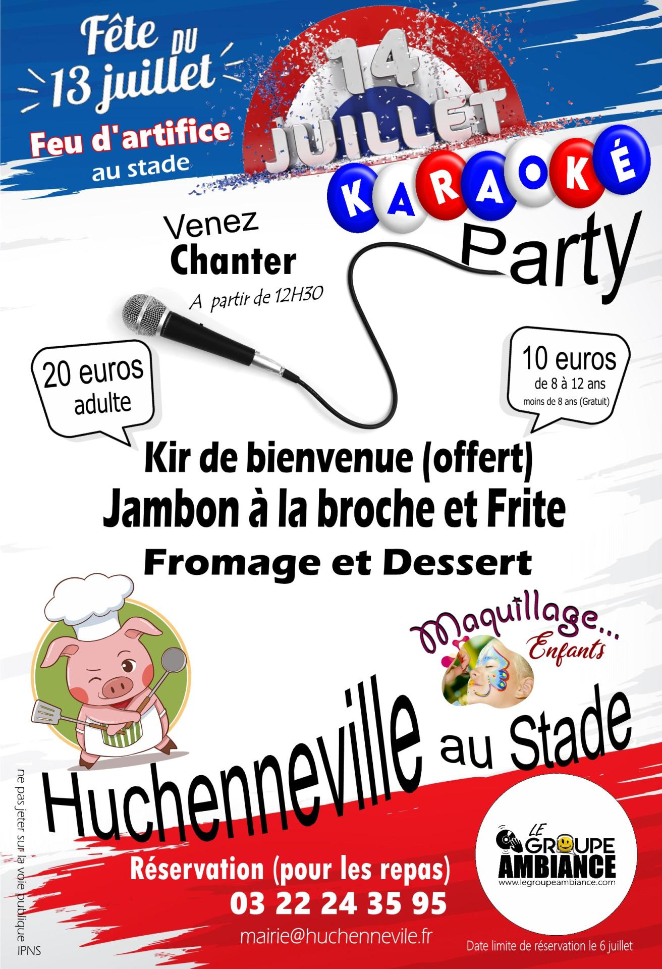 Affiche 14 juillet 2025